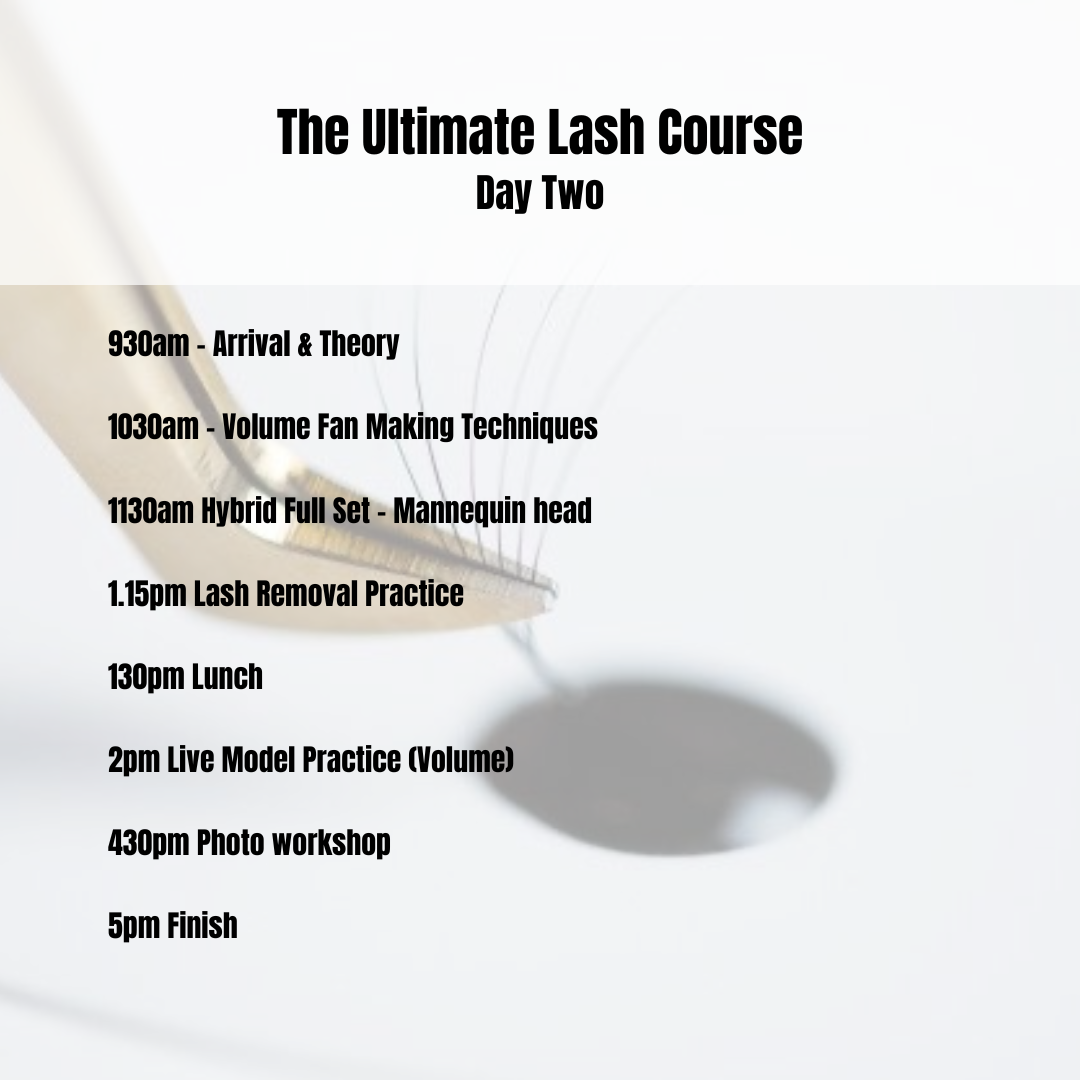 Ultimate 3 Day Lash Course